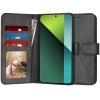 Techsuit Puzdro Kniha Xiaomi Redmi Note 13 Pro 5G Poco X6 Čierne