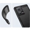 Techsuit Karbón Silikón Xiaomi Redmi Note 12 5G Poco X5 Čierna