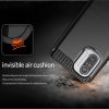Techsuit Karbón Silikón Puzdro Xiaomi Mi 11i Poco F3 Čierny