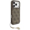 Guess Hardcase 4G Charm Cradle MagSafe iPhone 17 Pro Max hnedý