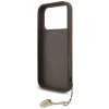 Guess Hardcase 4G Charm Cradle MagSafe iPhone 17 Pro Max hnedý