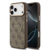 Guess Puzdro 4G Classic MagSafe iPhone 17 Pro Max hnedé