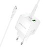 Borofone Intenso BN19 nástenná nabíjačka PD20W QC3.0 USB a Type C biela