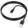 Borofone Dátový kábel Feliz Series BX111 USB to Lightning 1m Čierny
