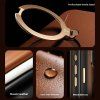 Torras QPRO Leather Series puzdro pre iPhone 17 Pro šedé