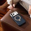 Torras QPRO Leather Series puzdro pre iPhone 17 Pro šedé