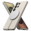 Ringke silikonové magnetické puzdro MagSafe Samsung Galaxy S25 Ultra kamenné