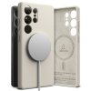 Ringke silikonové magnetické puzdro MagSafe Samsung Galaxy S25 Ultra kamenné
