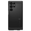 Puzdro Spigen Tough Armor pre Samsung Galaxy S23 Ultra čierne
