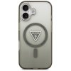 Guess IML Gradient Triangle Logo MagSafe puzdro iPhone 17 Khaki