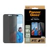 PanzerGlass Ultra Wide Fit Privacy Ochranné puzdro s EasyAlignerom iPhone 16 Pro čierny