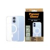 PanzerGlass HardCase biely MagSafe Series iPhone 16 priehľadný
