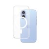 PanzerGlass HardCase biely MagSafe Series iPhone 16 priehľadný