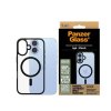 PanzerGlass HardCase Black MagSafe Frame Series iPhone 16 priehľadné puzdro