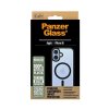 PanzerGlass HardCase Black MagSafe Frame Series iPhone 16 priehľadné puzdro