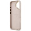 Guess Hardcase 4G Logo Plate MagSafe iPhone 17 Ružová