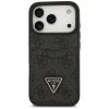 Guess Hardcase 4G Double Card Triangle iPhone 17 Pro čierne puzdro