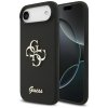 Guess Silicone Big 4G Script GUHCP17MSC4GSMK puzdro iPhone 17 Air čierna