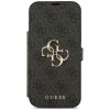 Guess Book 4G Metal Logo puzdro iPhone 17 Pro čierne