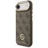Guess 4G Strass Logo MagSafe pre iPhone 17 Air hnedé puzdro