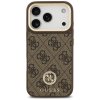 Guess Hardcase 4G Strass Logo MagSafe iPhone 17 Pro hnedé puzdro