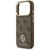 Guess Hardcase 4G Strass Logo MagSafe iPhone 17 Pro hnedé puzdro