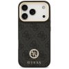 Guess Hardcase 4G Strass Logo MagSafe iPhone 17 Pro čierny
