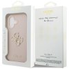 Guess Hardcase 4G Grained Big and Classic Logo iPhone 17 ružové puzdro