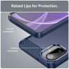 Techsuit Carbon Silicone pre Samsung Galaxy A07 4G modré puzdro