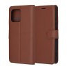 Puzdro Techsuit Leather Folio pre Motorola Moto G86 Power hnedé