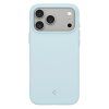 Spigen Silicone Fit MagSafe pre iPhone 17 Pro v tlmenej modrej