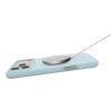 Spigen Silicone Fit MagSafe pre iPhone 17 Pro v tlmenej modrej