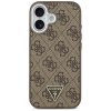 Guess Puzdro 4G Triangle Logo MagSafe iPhone 17 hnedé