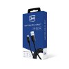 3mk Dátový kábel Hyper USB A na Micro USB 5V 2.4A 1.2m čierny