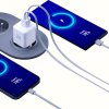 3mk Nástenná nabíjačka Hyper USB A USB C GaN Technology QC4 plus PD 20W biela