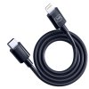 3mk Data Kábel Hyper USB C na Lightning 20W 5A 1.2m čierny