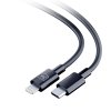 3mk Data Kábel Hyper USB C na Lightning 20W 5A 1.2m čierny