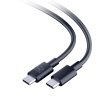 3mk Datový Kábel Hyper USB C na USB C 100W 5A 1.2m čierny