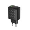 Lito Wall Charger LC24 Type C USB výstup PD65W GaN PC nehorľavá EU zástrčka čierna