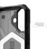 UAG Pathfinder Clear MagSafe iPhone 17 popolavá čierna