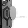 UAG Pathfinder Clear MagSafe iPhone 17 popolavá čierna