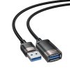 Yesido Predlžovací Adaptér GS26 USB 2.0 s 1.5m káblom opletený sivý
