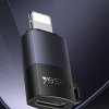 Yesido OTG adaptér GS27 Type C na Lightning 480Mpb s hliníkovou zliatinou 27W sivý