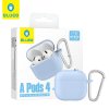 Blueo Liquid Silicone ochranné puzdro pre AirPods 4 nebesky modré