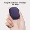 Blueo Liquid Silicone ochranné puzdro pre AirPods Pro 2 fialové