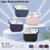 Blueo Liquid Silicone ochranné puzdro pre AirPods Pro 2 fialové