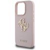 Guess Hardcase Grained Big 4G Logo Small Classic Logo iPhone 16 Pro ružová