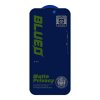 Blueo anti-peep privacy sklo iPhone 15 Pro Max matná čierna