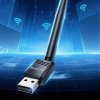 Yesido Wi-Fi adaptér WP11 s externou anténou WiFi4 USB20 150Mbps Plug and Play čierny