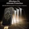 ESR Corning Gorilla Glass UltraFit 3 kusy iPhone 17 Pro čierna